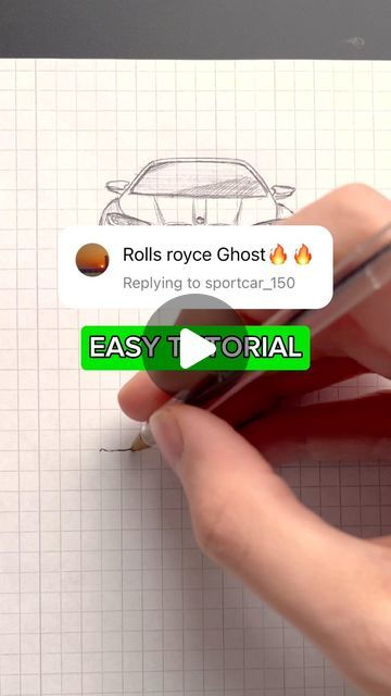 Moritz Frowerk on Instagram: "Next?🔥👇#tutorial #howtodraw #cardrawing" Easy Car Drawing Step By Step, How To Draw Cars Step By Step, Car Drawing Easy, Car Drawing, Drawing Easy, Car Drawings, April 19, Step By Step Drawing, Easy Step