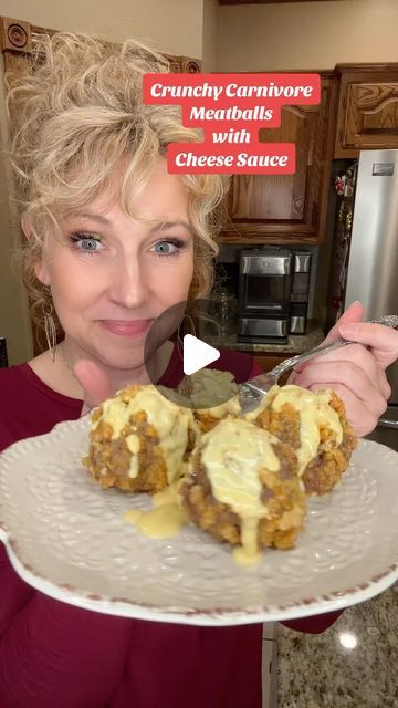 Carnivore Ground Beef Recipes, Carnivore Lunch Ideas, Carnivore Meatballs, Meatballs With Cheese, Kate Higdon, Carnivorous Diet, Carnivore Ideas, Zucchini Roll, Ground Beef Keto Recipes