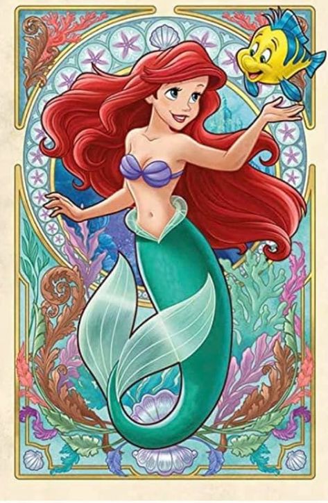 Ariel Artwork, Disney Arielle, Ariel Wallpaper, Ariel Drawing, Mermaid Cartoon, Ariel Disney, Cartoon Character Tattoos, All Disney Princesses, Cute Disney Drawings