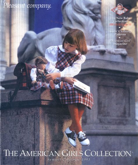 American Girl Store, 1990s Kids, American Girl Doll Samantha, Plaid Jumper, America Girl, Pleasant Company, Our Generation Dolls, American Doll Clothes, Magazines For Kids