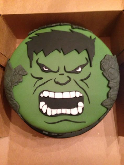 If I could make a cake that didn't implode or have to be rebaked 4 times then I would make this for you. Incredible Hulk Cake, Hulk Birthday Cakes, Hulk Theme, Hulk Cake, Hulk Birthday Parties, Hulk Party, Hulk Birthday, Cake Templates, Superhero Cake