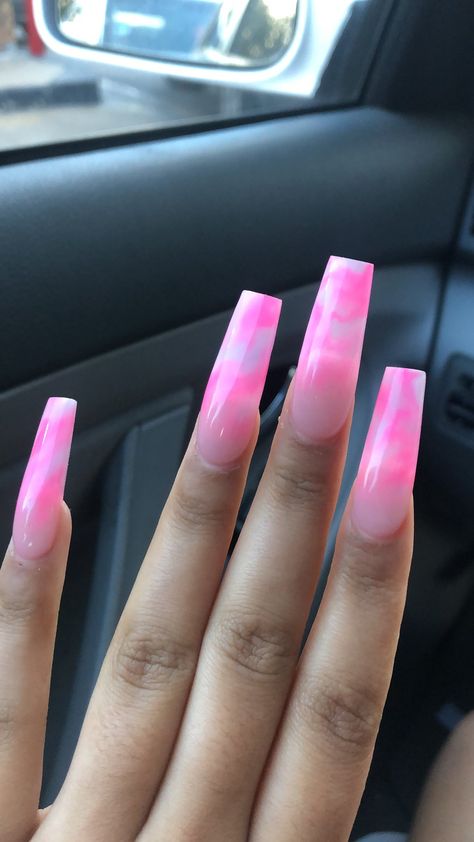 yungces on Twitter: "… " Nail Cam, Unghie Sfumate, Tie Dye Nails, Long Acrylic Nail Designs, Exotic Nails, Summer Acrylic Nails, Pink Acrylic Nails, Fire Nails, Coffin Nails Designs