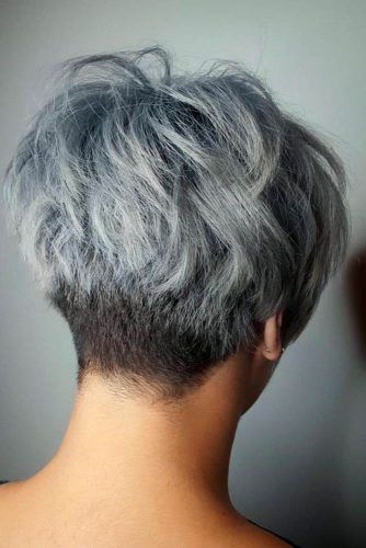 Short Grey Haircuts, Grey Hair And Glasses, Grey Hair Over 50, Short Ombre Hair, Short Silver Hair, Gray Hair Cuts, Short Hair Undercut, Short Grey Hair, Short Hair Styles For Round Faces