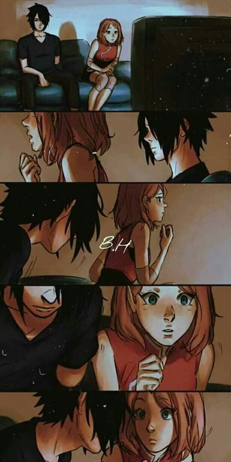 Sasusaku Doujinshi, Anime Hug, Sasuke Sakura Sarada, Sasuke Uchiha Sakura Haruno, Uchiha Family, Sasuke Sakura, Pokemon Cosplay, Naruto Fan Art, Naruto Sasuke Sakura