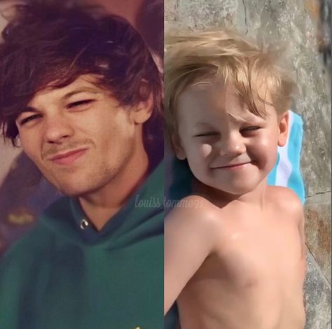 Louis Tomlinson And Freddie, Louis Tomlinson Son, Louis And Freddie, Freddie Reign Tomlinson, Freddie Tomlinson, Tomlinson Family, The Tommo Way, Harry Styles Face, Like Father Like Son