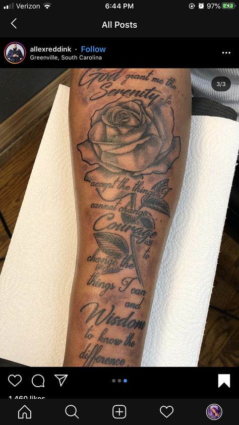 Flower Scripture, God Scriptures, Scripture Tattoos, Hand And Finger Tattoos, Tattoos For Women Flowers, Tattoos For Black Skin, Dope Tattoos For Women, Flowers Tattoo, Thigh Tattoos Women