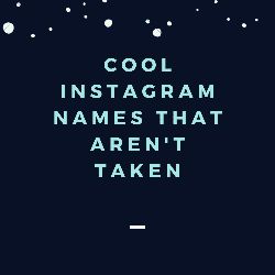 3500+ Instagram username ideas for boys and girls that are still not taken Unique Ig Username, Cool Instagram Names, Private Account Username Ideas, Cool Names For Instagram, Instagram Nicknames, Username Ideas Creative, Cute Instagram Names, Cute Usernames For Instagram, Cool Usernames For Instagram