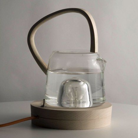 Royal College of Art graduate Keren Hu has created a smaller, quieter and faster kettle that's designed to be used outside of the kitchen Glass Teapot, Tea Kettle, Electric Kettle, Objects Design, Tea Pot, Kitchen Stuff, Coffee Time, Favorite Products, Serveware