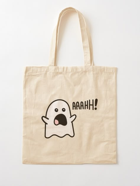 Tout Bag Ideas, Tote Bag Painting Ideas Halloween, Desain Tote Bag Simple, Totebag Painting Ideas Simple, Totebag Lukis, Simple Tote Bag Design, Wallet Painting, Tote Bag Painting Ideas, Tote Bag Diy Pattern