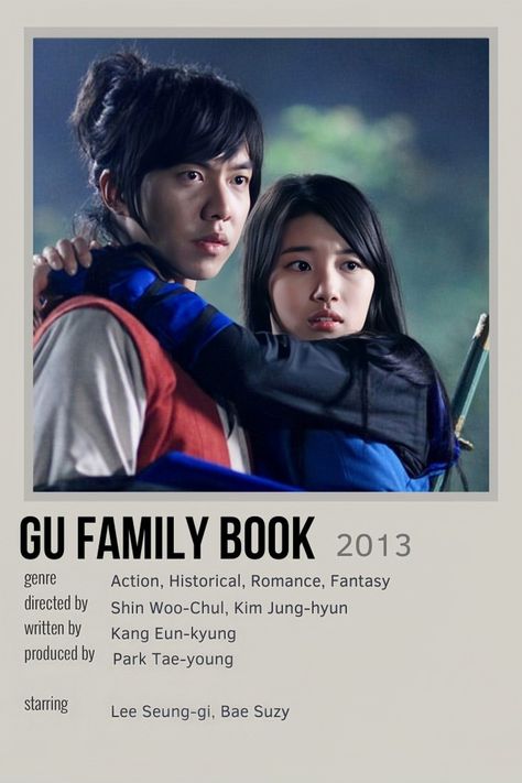 Book Minimalist, Kdrama Poster, Korean Series, Gu Family Book, Korea Drama, Book Poster, Korean Drama Series, Family Book, Drama Tv