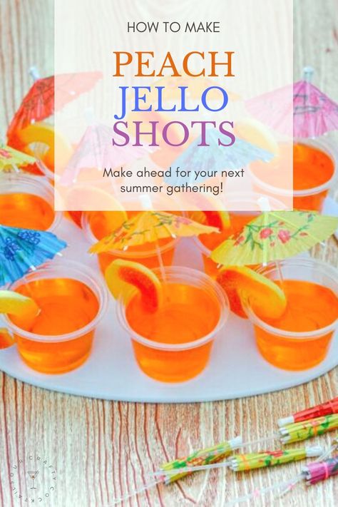 Peach Jello Shots, Spring Drink Recipes, Best Jello Shots, Peach Jello, Jell O Shots, Quinoa Recipes Healthy, Peach Vodka, Grain Free Diet, Jello Shot Recipes