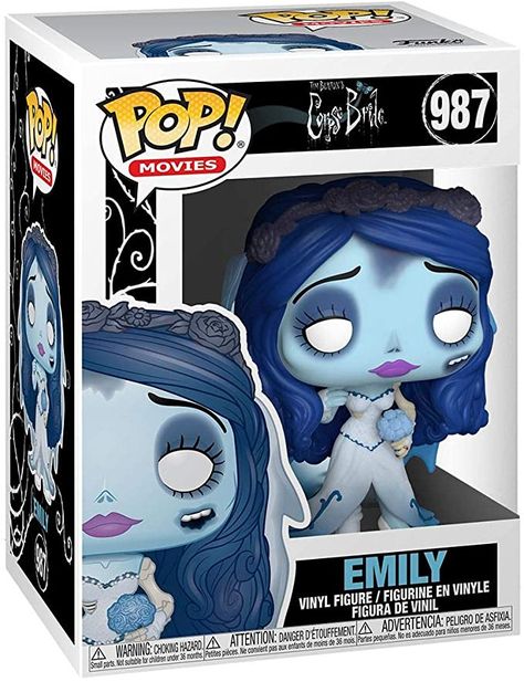 Corpse Bride Emily, Funko Pop List, Игрушки Funko Pop, Pop Figurine, Funko Pop Dolls, Funk Pop, Funko Pop Toys, Funko Pop Collection, Pop Vinyl Figures