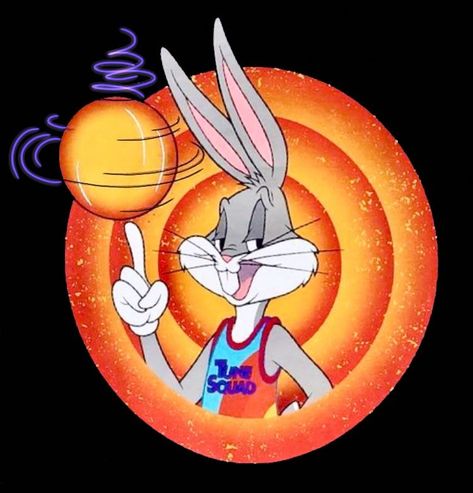 Bugs Bunny 🧡💙Space Jam💙🧡 Dibujos de animales tiernos, Feliz Looney Tunes Party, Bunny Space, Space Bunny, Looney Tunes Space Jam, Space Bunnies, Looney Tunes Wallpaper, Basketball Theme Party, Basketball Players Nba, Teen Art