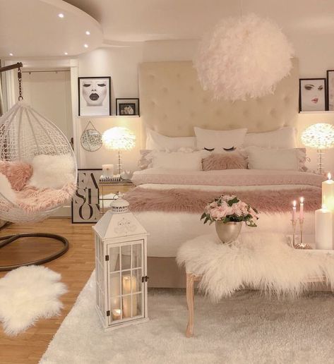 Tumblr Room, Bedroom Design Trends, Teen Bedroom Designs, Small Bedroom Designs, Cute Bedroom Ideas, Dekorasi Kamar Tidur, Gold Bedroom, Girl Bedroom Designs, Teen Bedroom Decor