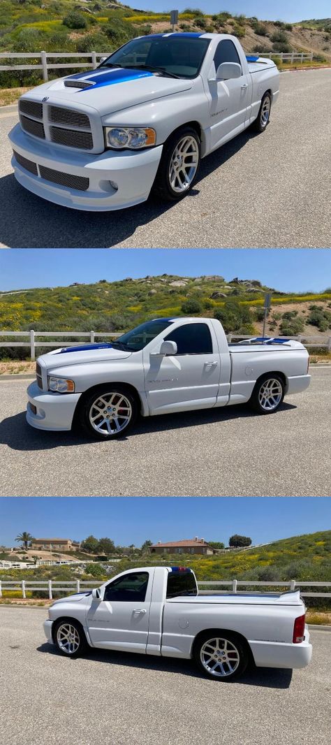 2005 Dodge Ram SRT-10 Luxury Trucks, Dodge Ram Srt 10, Collector Cars For Sale, Hurst Shifter, Regular Cab, Hot Rod Trucks, Dodge Viper, Limited Slip Differential, Tonneau Cover