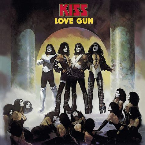 Love Gun Kiss Album Covers, Kiss Poster, Led Zeppelin Iii, Banda Kiss, Nick Drake, Three Dog Night, The Smashing Pumpkins, Peter Criss, Steve Vai