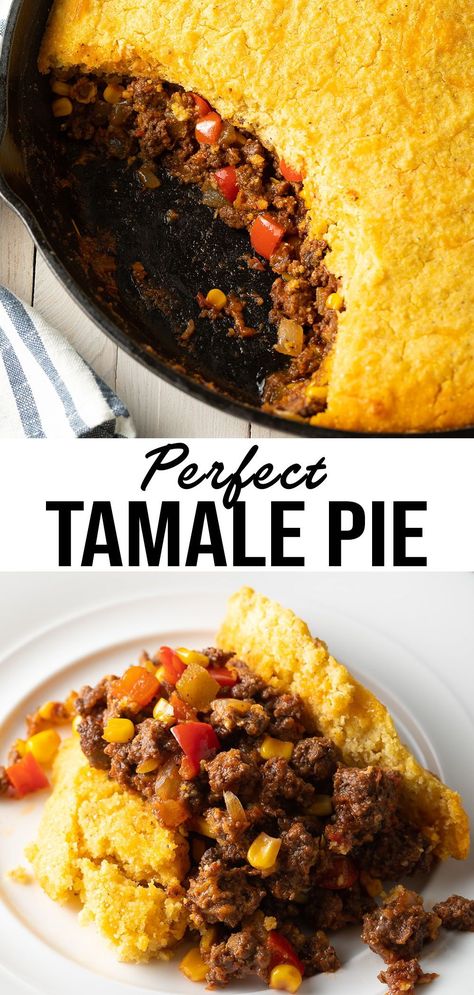 Weekday Dinner Ideas, Tamale Pie Recipe, Tamale Casserole, Tamale Pie, Zesty Sauce, Casserole Easy, Fast Dinners, Easy Casserole, Mexican Dishes