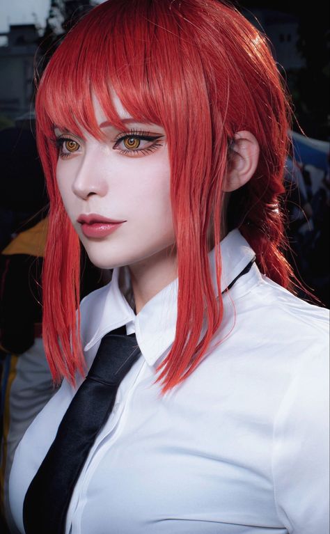 Red Hair Cosplay, Red Hair Costume, Top Cosplay, Art Outfits, Clip Hairstyles, Anime Inspired Outfits, Fantasias Halloween, Dinner Outfits, Cosplay Makeup