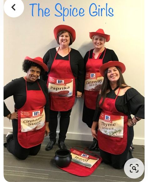 Halloween Costume Group Funny, Costumes For Older Women Over 50, Workplace Costume Ideas, Lunch Lady Halloween Costume, Stanley Halloween Costume, Funny Office Halloween Costumes, Co Worker Halloween Costumes Ideas, School Group Costumes, Work Halloween Costumes For Women Group