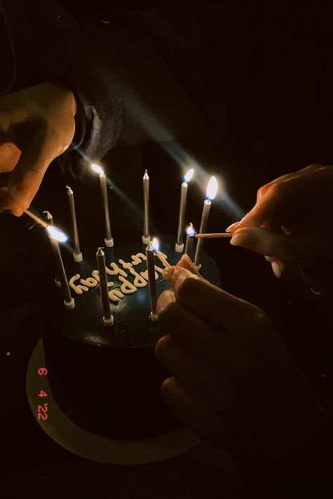 Dark Birthday Aesthetic, Grunge Birthday, Twenty First Birthday, Sweet 17, Birthday Inspo, 19th Birthday, Cute Couple Pictures, Cute Food, Bday Party