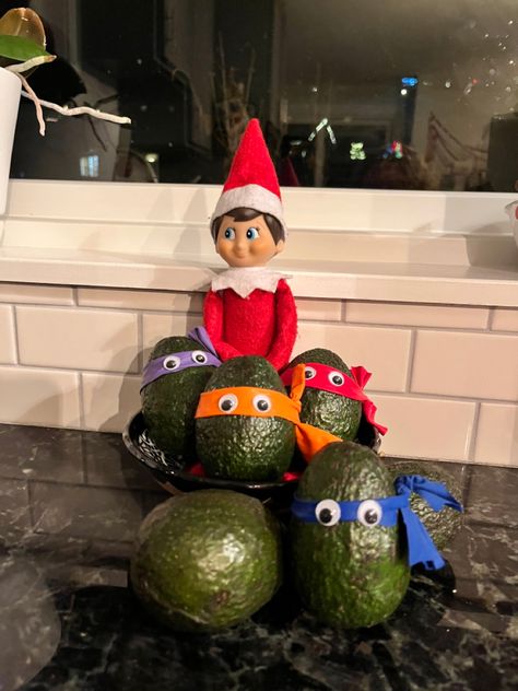 Ninja Elf On The Shelf, Elf On Shelf Funny, Christmas Beads Craft, Christmas Beads, Elf Activities, Beads Craft, Elf Ideas, Christmas Bead, Ninja Turtle