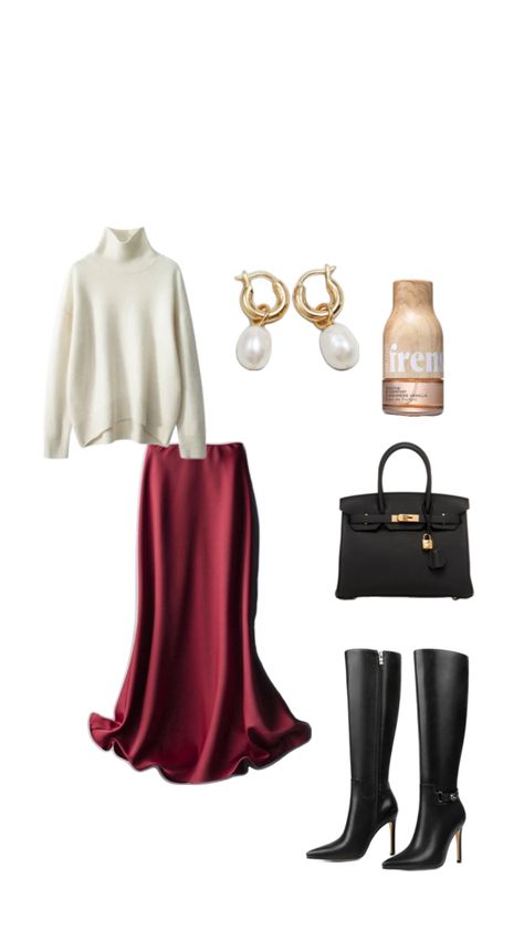 Wine And Cheese Outfit Ideas, Fall Wine Tasting Outfit, Wine Tasting Outfit, Autumn Wine, Wine And Cheese, Evening Dresses With Sleeves, Dinner Outfit, Dinner Outfits, Going Out Outfits