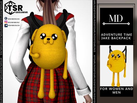 Sims 4 Afro Hair, Adventure Time Jake, Puppy Backpack, Cc Hats, Sims 4 Anime, Sims 4 Children, Sims 4 Cc Folder, Sims 4 Downloads, Sims 4 Toddler