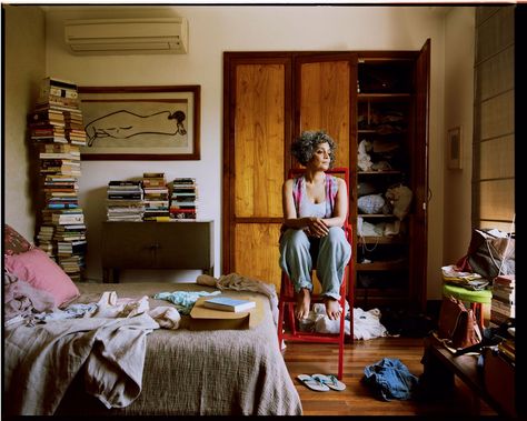 Vogue Interview, Arundhati Roy, Vogue British, Room Of One's Own, Happiness Is, Apartment Living, Bathroom Interior, Kotatsu Table, Small Bathroom