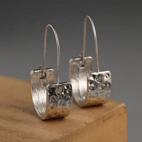 Sterling Silver Filigree Hoop Jewelry, Sterling Silver Round Filigree Earrings, Artisan Silver Filigree Earrings, Artisan Bronze Nickel-free Hoop Earrings, Filigree Hoop Earrings, Artisan Nickel-free Turquoise Hoop Earrings, Statement Hoop Earrings, Handmade Silver Jewellery, Silver Jewelry Design