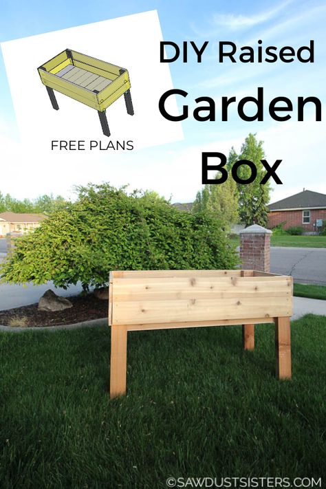 Diy Cedar Planter, Raised Planter Boxes Plans, Diy Cedar Planter Box, Garden Box Plans, Raised Garden Beds Diy Vegetables, Diy Container, Planter Box Plans, Raised Garden Bed Plans, Garden Boxes Diy