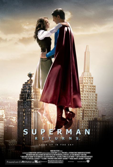 Superman Returns (2006) movie poster Superman Love, Superman Cosplay, Superman And Lois Lane, Vintage Cinema, Superman Returns, Brandon Routh, Superman Movies, Movies Posters, Superman Man Of Steel