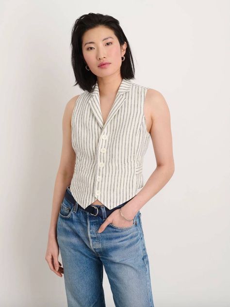 The Ultimate Quiet Luxury Summer Capsule | Who What Wear UK Jeans For Work, Elegant Summer Outfits, Alex Mill, Summer Styling, Simple Leather, Summer Capsule Wardrobe, Summer Capsule, Denim Maxi Skirt, Crochet Dresses