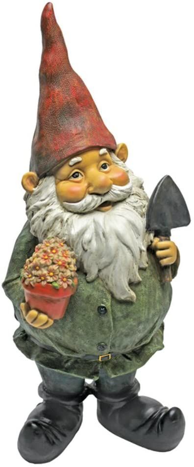 Yard Gnomes, Lawn Gnome, Alpine Garden, Garden Gnomes Statue, Wildlife Garden, Funny Gnomes, Gnome Statues, Garden Gnomes, Bird Statues