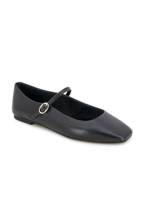 PRICES MAY VARY. Classic Mary Jane ballet flat. Strap with buckle. Comfort insole. .31" heel height. Interview Shoes Women, Heeled Ballet Flats, Interview Shoes, Black Mary Janes, Dressy Flats, Mary Jane Ballet Flats, Leather Flat Shoes, Mary Jane Flats, Flight Attendant