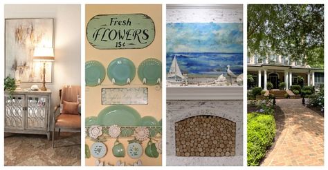 Diy Cottagecore Wall Decor, Renter Friendly Cottagecore, Thrifted Cottagecore Decor, Cottagecore Rental Ideas, Cottagecore Bedroom Decor, Cottagecore And Indie Room, Cottage Bedroom Decor, Wall Curio Cabinet, Cozy Cottage Bedroom