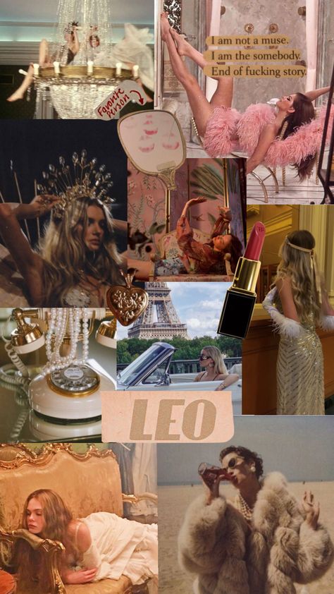 #leo #leoaesthetic #moodboard #collage Leo Vibes Aesthetic Wallpaper, Leo Asthetic Picture, Leo Women Aesthetic, Leo Lilith Aesthetic, Leo Mood Board, Leo Vibes Aesthetic, Leo Core, Leo Moon Aesthetic, Venus Leo