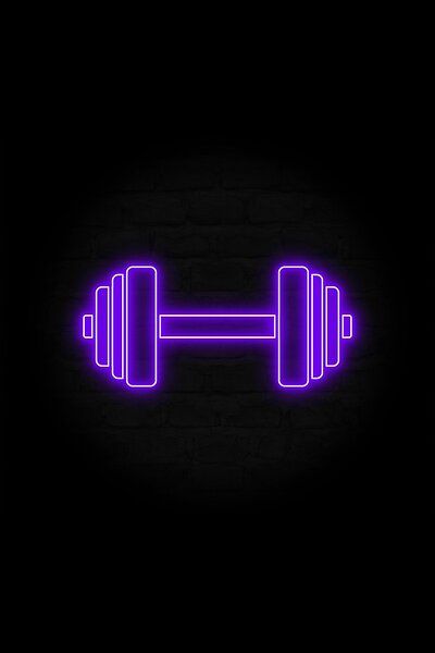 A simple icon of a barbell to show your determination in building those gains on your next workout. Now with some excellent retro 80s synthwave vibes. This design glows in a purple color. Aesthetic Fitness Wallpaper, Gym Background Wallpapers, Neon Icons Aesthetic, Fitness Icon Aesthetic, Purple Gym Aesthetic, Gym Aesthetic Dark, Gym Icons, Gym Aesthetic Wallpaper, Dark Gym Aesthetic