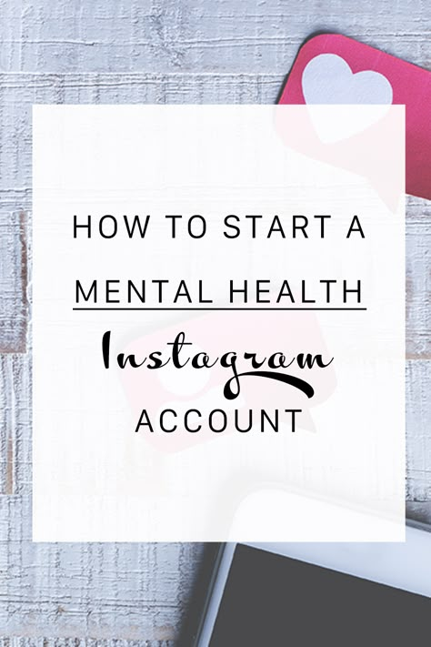 Blog Post: How To Start A Mental Health Account #instagram #mentalhealthawareness #mentalillness #blogpost #socialmedia #mentalhealth Types Of Instagram Accounts, Instagram Awareness Post, Content Ideas For Health And Wellness, Mental Health Instagram Ideas, Content Ideas For Mental Health, How To Take Care Your Mental Health, Mental Health Check In, Social Media Posts For Mental Health, Tips For Maintaining Mental Health