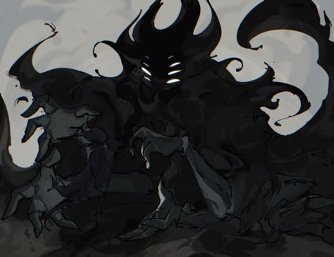 Shade Lord, Shadow Creatures, Shadow Monster, Hollow Knight Art, Miss Marvel, Hollow Night, Hollow Art, Knight Art, Alien Concept Art