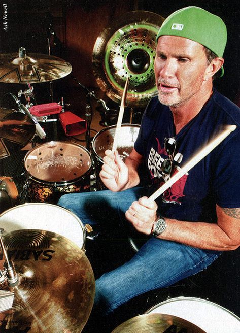 Chad Smith - DRUMMERWORLD Chad Smith, Red Hot Chili Peppers, Chili Peppers, Hot Chili, Chili Pepper, Concert Posters, Fan Club, Red Hot, Rock And Roll