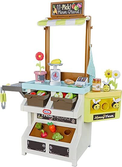 Food Growing, Garden To Table, Kitchen Playset, Toys Market, Cooking Toys, Market Table, Toy Playset, Pretend Food, Garden Food