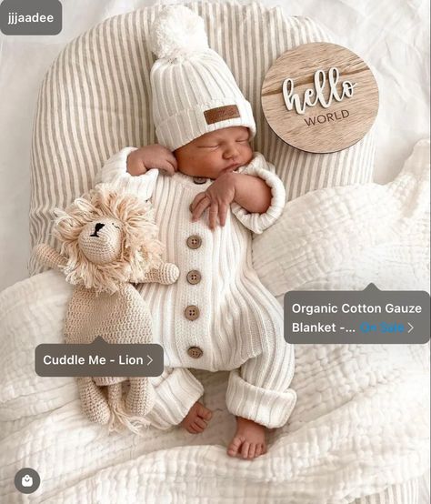 Ribbed Romper, Newborn Announcement, Milestone Pictures, Going Home Outfit, Take Home Outfit, Knitted Romper, Pregnancy Gifts, Gift Newborn, Hello World