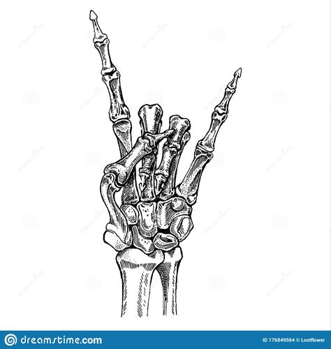 Metal Skeleton Hand, Dad Tattoo, Skeleton Drawings, Skeleton Hand Tattoo, Rock Hand, Dad Tattoos, Skeleton Hand, Skeleton Hands, S Tattoo