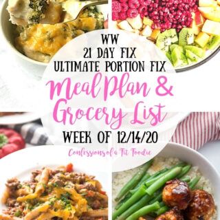 21 Day Fix Meal Plan & Grocery List {26} Instant Pot Dinners - Confessions of a Fit Foodie Ww Meal Plan, Confessions Of A Fit Foodie, Dinner Planning Weekly, 21 Day Meal Plan, Printable Grocery List, Beach Bod, Beachbody Programs, Meal Plan Grocery List, 21 Day Fix Meal Plan