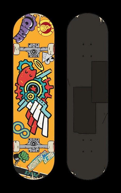 Sk8 The Infinity Reki Skateboard, Skateboard Anime Design, Reki Skateboard Design, Sk8 Skateboard Design, Skateboard Designs Art, Skateboard Deck Ideas, Anime Skateboard Design, Skateboard Design Ideas Art, Reki Skateboard