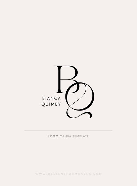 Create your own elegant monogram logo with this modern minimalist Canva template. Perfect for personal brands, small businesses, and creatives. Download instantly and start customizing today!

#Canva #Logo #Template #Monogram #Initials#Logos #Word_Layout #Canva_Logo_Design #Two_Letter_Logo Logo Design 3 Letters, Classy Logo Ideas, 3 Word Logo Design, Simple Text Logo, Sleek Logo Design, Logo Initials Design, H Monogram Logo, I Letter Logo, Modern Logo Ideas