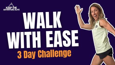 Walk with Ease Even with Arthritis- Free Walking Workout Challenge Walking Challenge, Walking Workout, Doctor Of Physical Therapy, Knee Pain Relief, Home Health Remedies, Walking Exercise, Leap Of Faith, Physical Therapist, The Goal