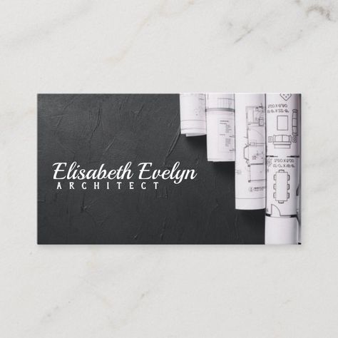 Shop Blueprints, Architecture Business Cards, Business Card Design Black, Construction Business Cards, Architecture Presentation Board, Visiting Card Design, Best Small Business Ideas, Visiting Card, Business Card Template Design