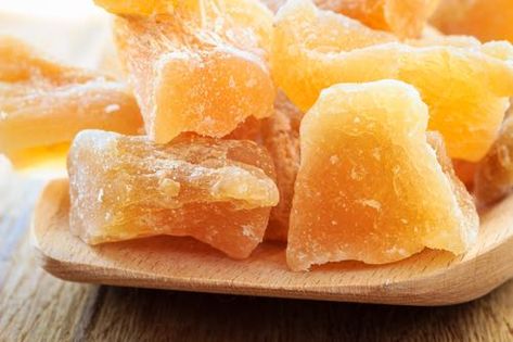 Recipe: Ginger Chews Homemade Ginger Chews, Ginger Chews Recipe, Digestion Recipes, Ginger Candy Recipe, Ginger Candy, Ginger Chews, Upset Tummy, Candy Recipes Homemade, Candied Ginger