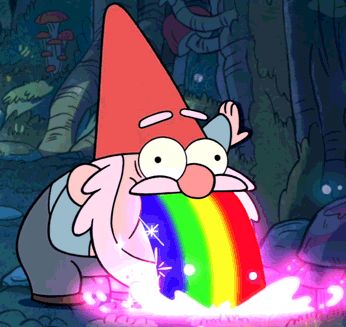 My Favourite Gifs this Year - Imgur Rainbow Vomit, Funny Koala, Koro Sensei, Gravity Falls Funny, Desenhos Gravity Falls, Rainbow Falls, Karma Akabane, 3d Modelle, Fall Quilts